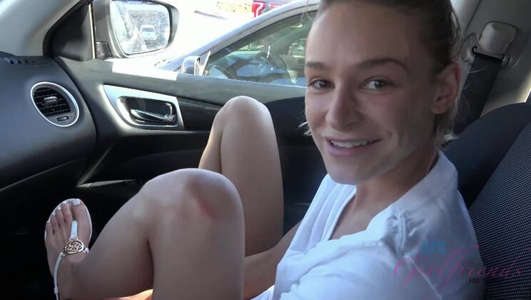 You hit the beach, the volcano, and make Emma cum in the car.