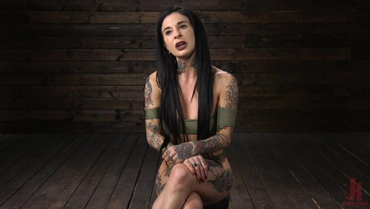 Joanna Angel: Tattooed Slut Made to Cum in Grueling Bondage