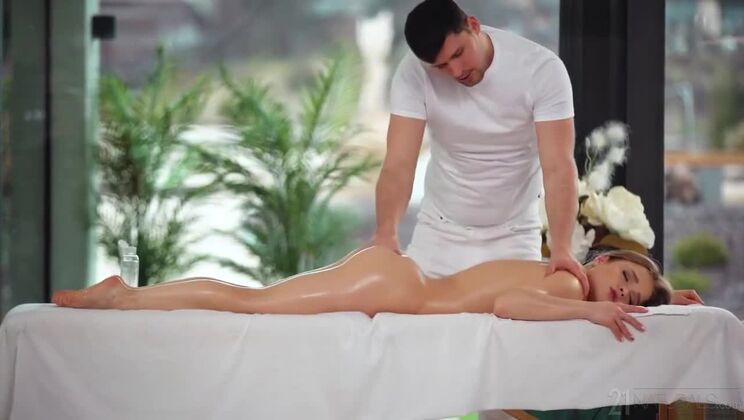 Sensual Touches: Big Tits & Massage