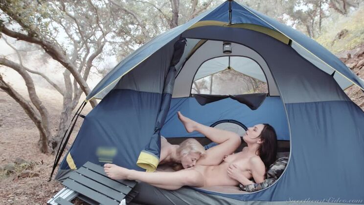 Wild Passions - Aidra Fox & Charlotte Stokely: Big Tits, Outdoor, Lesbian Scene