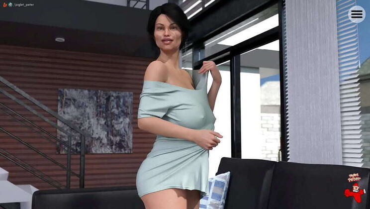 Brunette MILF's Perky Nipples: True Bond