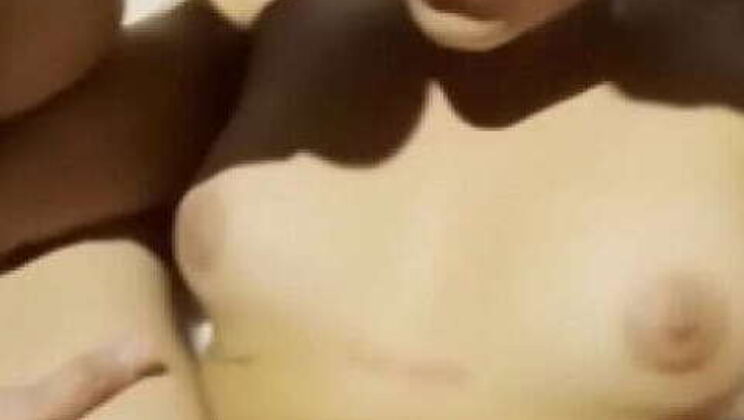 Petite 18-year-old Latina Newcomer from Colombia Experiences Her First Big White Cock