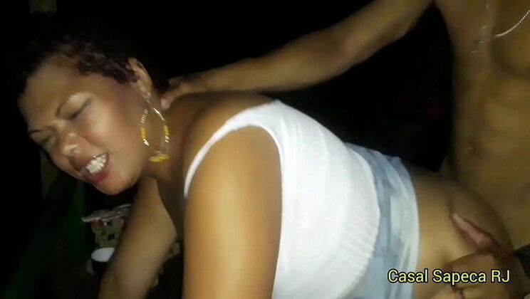 Real video: I took my MILF wife for a public tryst in the woods at night, just as she requested