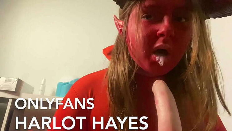 My Initial Cosplay Vlog: Harlot Hayes' Anal, Blowjob, & Ride