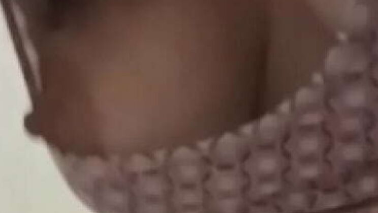 Sexy Step Sister's Big Tits in Tight Dress