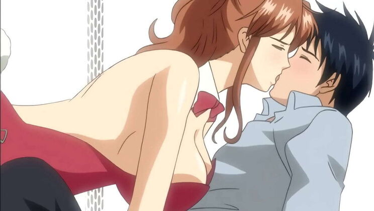 Busty Step Mom Gives Blowjob to Stepson in Uncensored Hentai