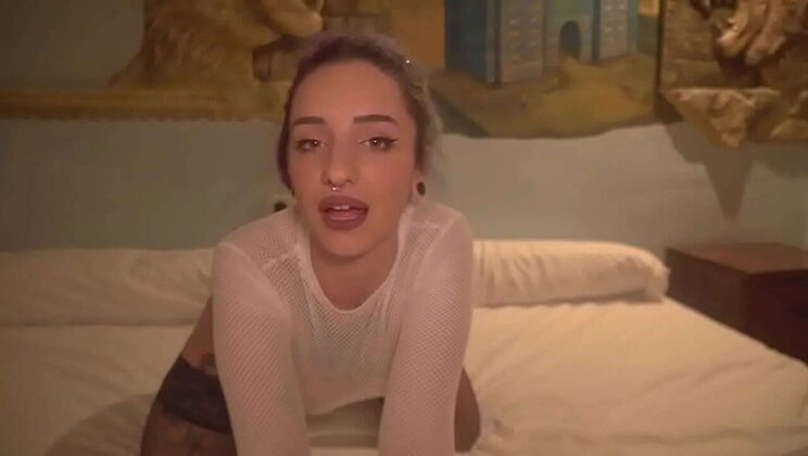 PrVega Craves to Be FAKings' Hottest Slut in Lingerie - Blowjob & Doggystyle Action