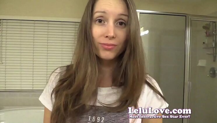 Desperate to Pee! Lelu Love Teased Until She Can't Hold It Anymore - Amateur POV Fetish