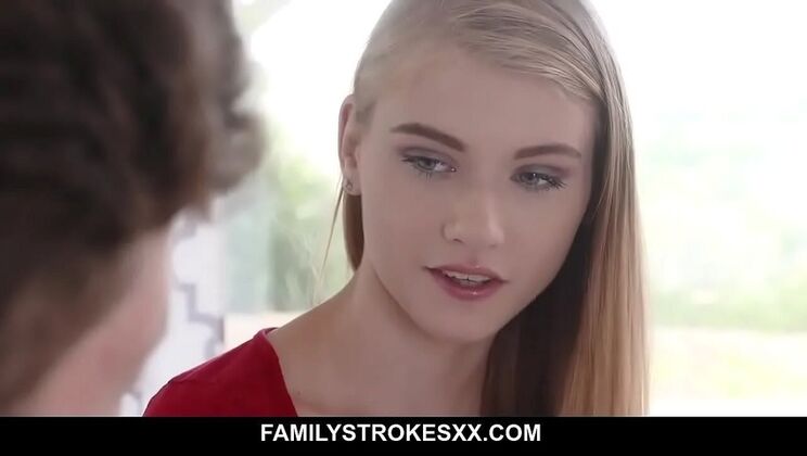 Daring My Stepsister to Suck My Cock - Hot Teen Porn Video