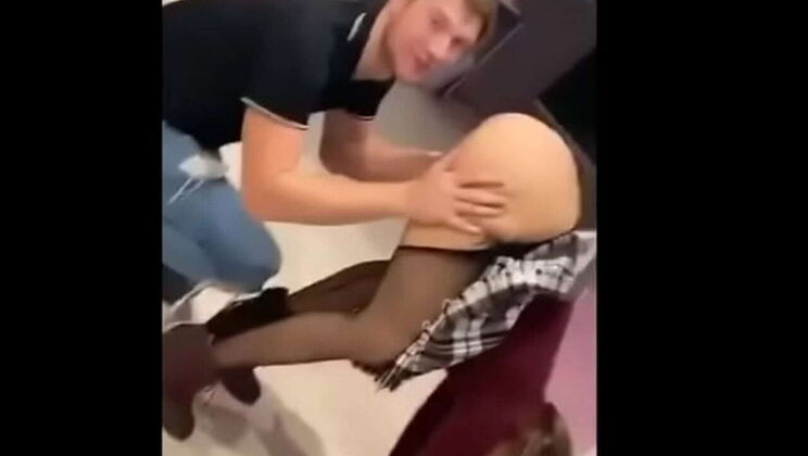 Blonde Teen Loves Pantyhose and No Panties, Picked Up by Stranger for Hardcore Fun