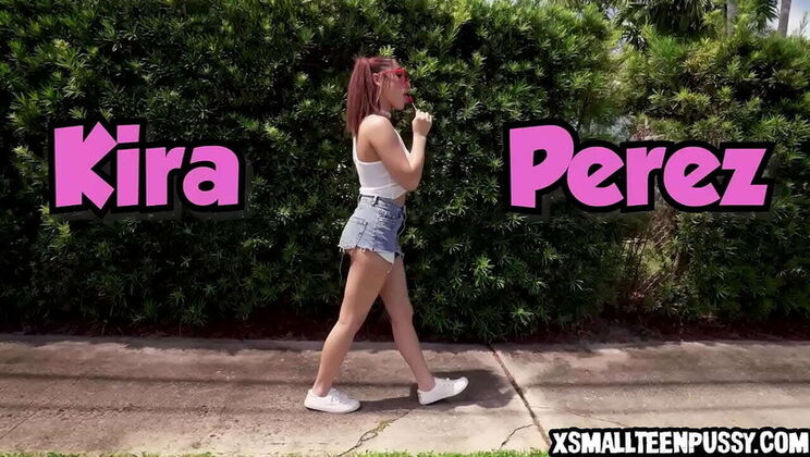 Kira Perez Cute Latina Teen with Big Tits in Hardcore Interracial Action