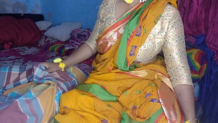 Bangladeshi Wife Fucks Husband on Wedding Anniversary - Hardcore Doggystyle & Blowjob - Bengali Desi Sex