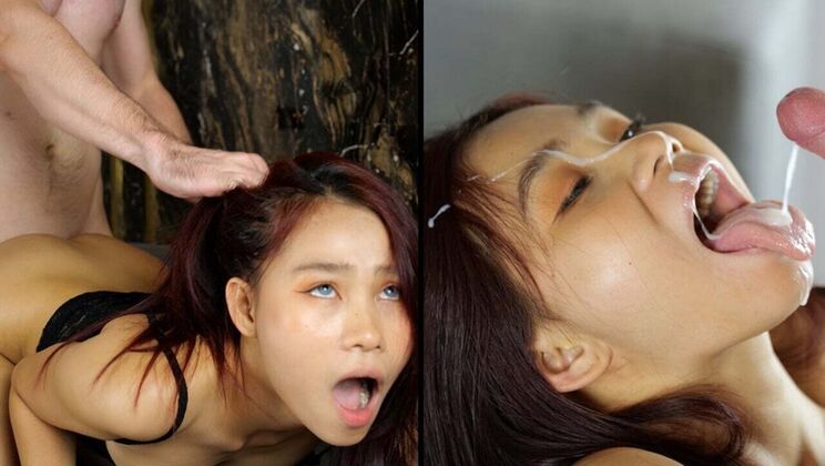 Asian Teen Yumi Takes Hardcore Rough Sex and Loud Moans