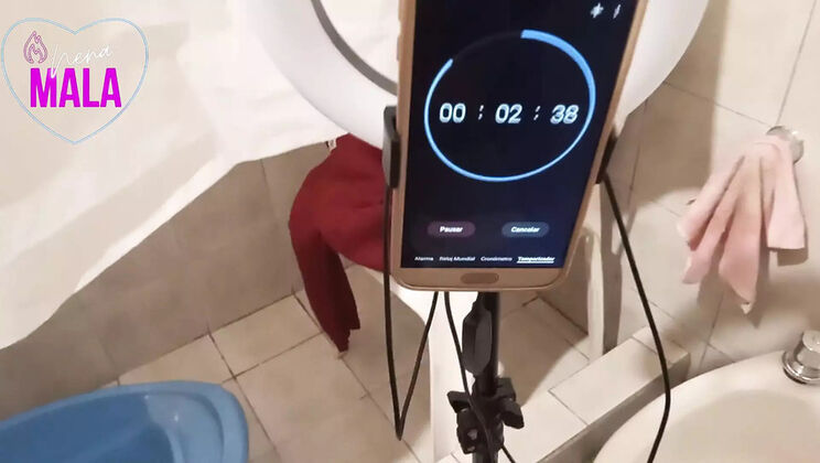 Hot Blonde Cheats on Boyfriend with Friend in 3-Minute Cum Challenge - Secretly Recorded