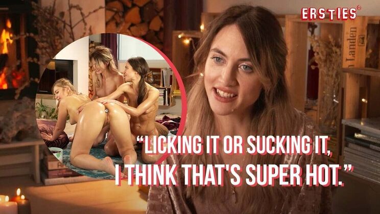 Hot Lesbian Trio Selvaggia & Alyssa Reece Use Butt Plugs for Anal Fun