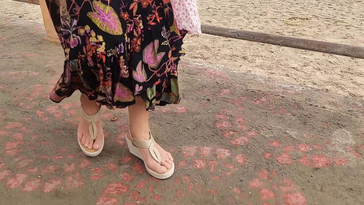 Blonde MILF Wife Gets Naked & Fucked Hard After Walk - Homemade Creampie Sex