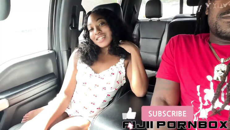 Black Teen Gets Creampied By Stepdad In Car - Wet Pussy & Big Dick Action