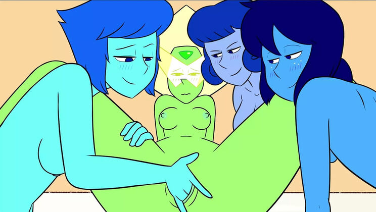 Hot Lesbian Cartoon - Peridot's Botany Class XXX Hentai Parody