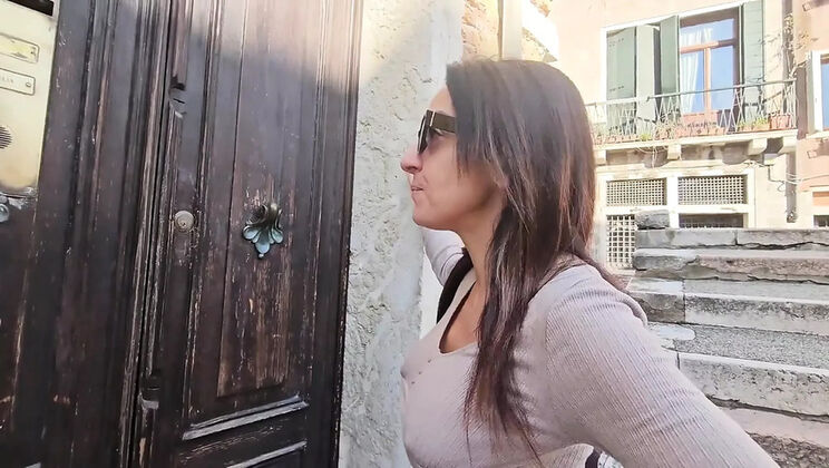 Horny MILF Fucks Hard in Venice - Big Tits & Doggy Style