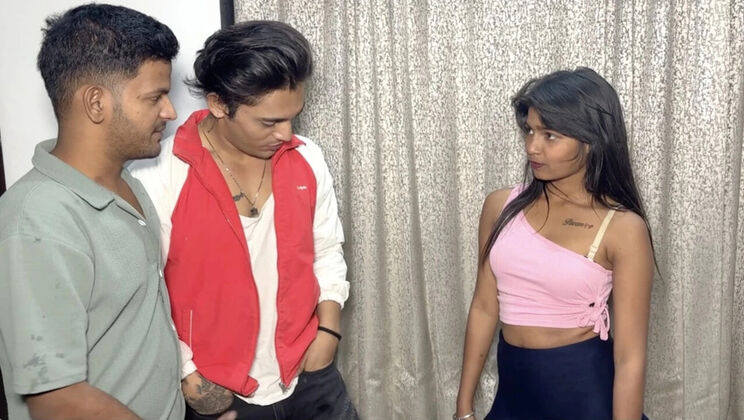 Hot Indian Wife Fucks Husband's Friend - Desi Homemade Sex