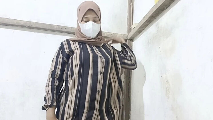 Horny Indonesian Teacher Rania Masturbates with Big Natural Tits