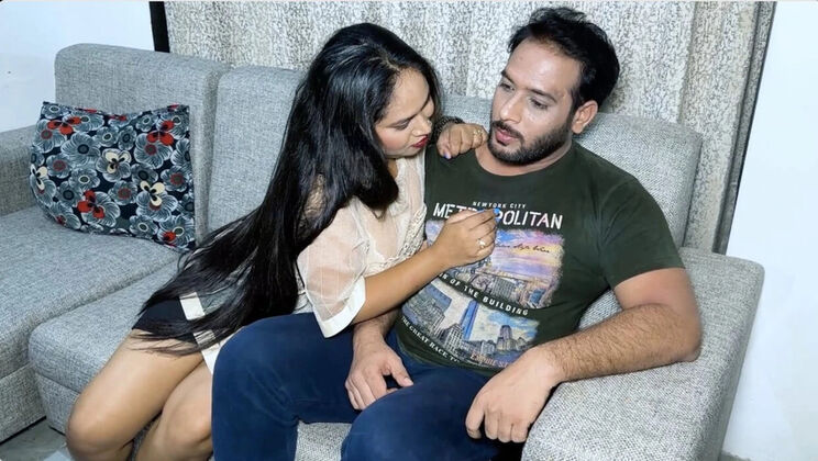 Hot Indian Step Sister Seduces Brother - Big Tits & Hardcore Desi Sex