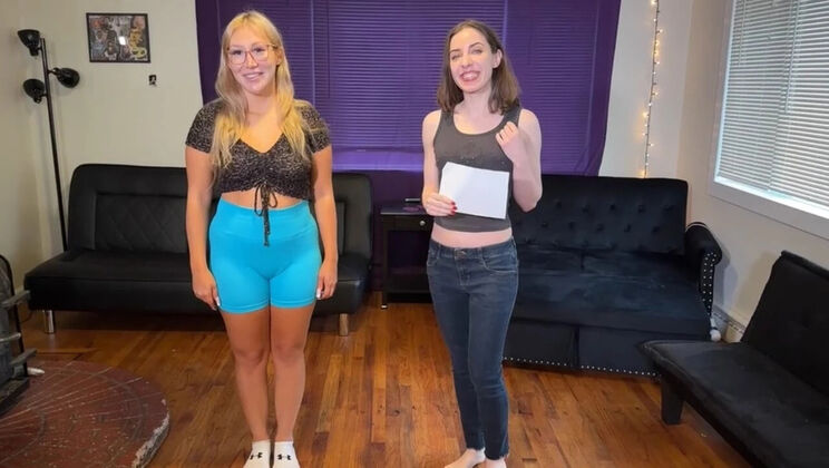 Hot Lesbian Game: Veronica & Friends Play Strip Simon Says with Sex Toys