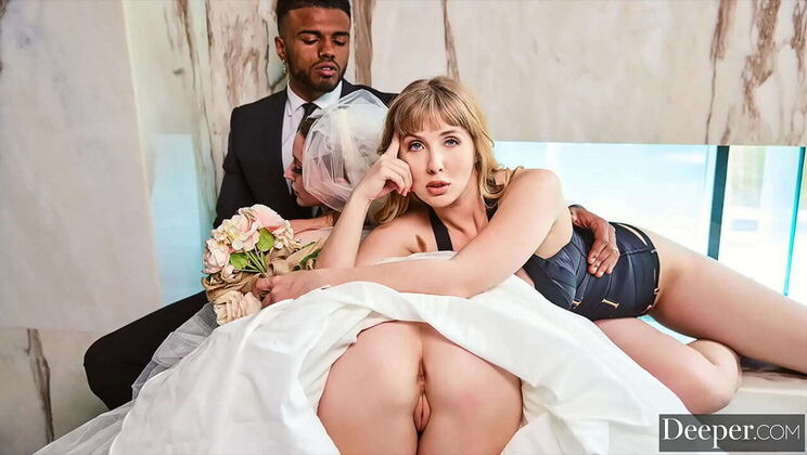 Lena Paul & Laney Grey FFM Threesome - Creampie, Doggystyle & Pussy Licking