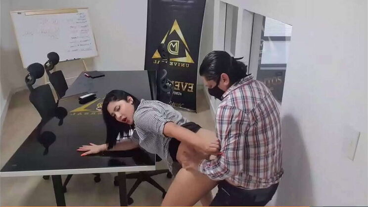 Office Boss Gets Wild Fuck From Coworker After Work Meeting - Martinasmith