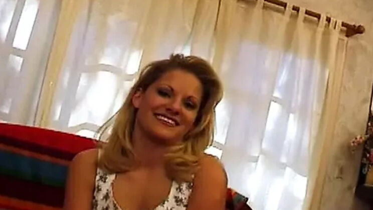 Toni James Gets Her Tight Pussy Destroyed By Huge Cock - Hardcore Fuck & Cumshot