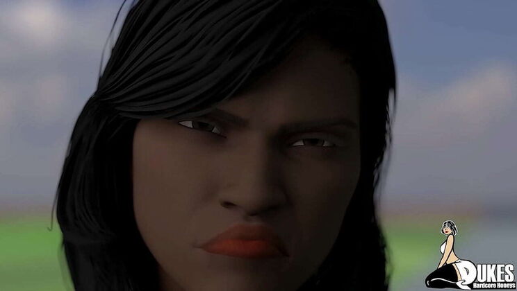 Rich White Boy Fucks His Ebony Maid and Teacher - Big Booty MILF Takes Cum in Mouth