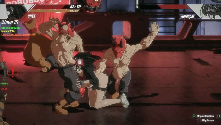 Street Fighter Hentai Fuck - Rough Anal & Creampie with Brunette