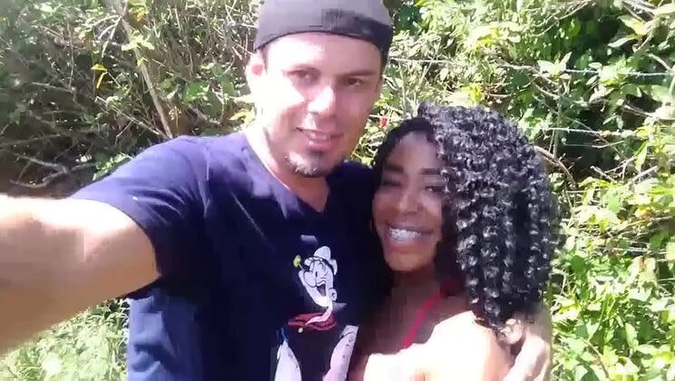 Hot Beach Cuckold Action with Joy Cardozo & Bruna Black - Creampie Gangbang Fun