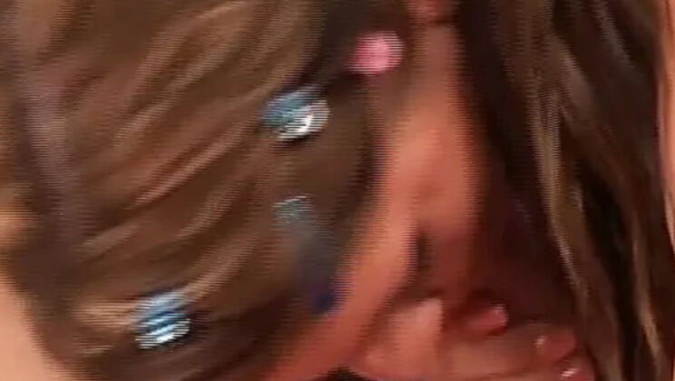 Hot German Brunette Takes Huge Facial After Rough Anal Fuck