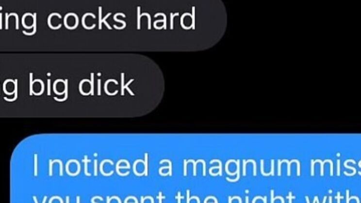 Hotwife Cheats on Hubby with Sexting & Monster Cock