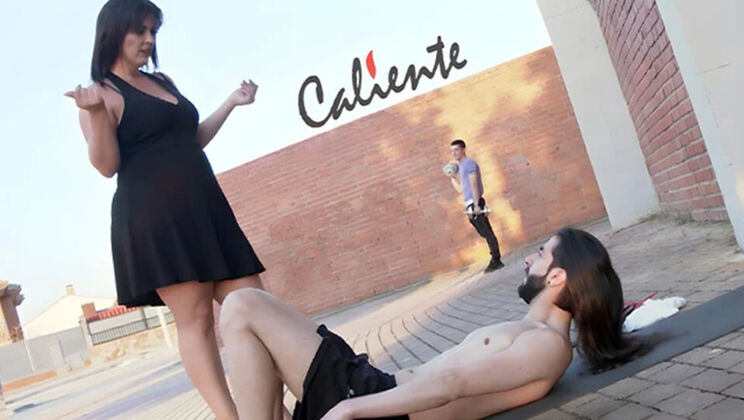 Hot Spanish MILF Montse Takes Double Penetration in Wild Threesome - Big Tits & Anal Action