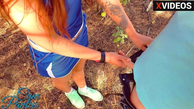 Morning Run Turns Hot When Stranger Fills My Panties With Cum - Real Public Creampie