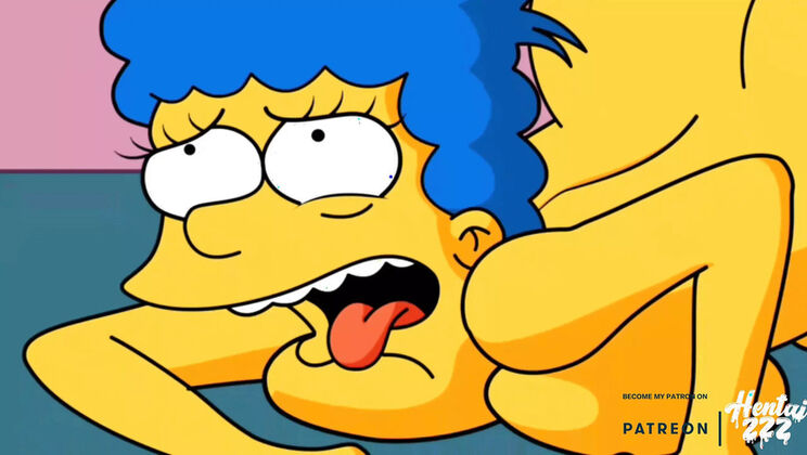 Hentai ZZZ Fucks Marge Flanders - Big Tits, Creampie, Doggystyle - Uncensored HD