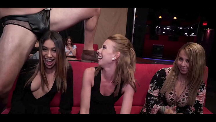 Hot CFNM Compilation with Gia Paige, Saya Song & Skyler Luv - Dancing Bear Action