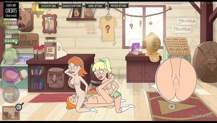 Pregnant Summer Orgy - Rick and Morty Hentai with Wendy & Beth - Futa Fun