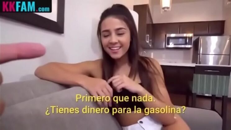 Hot Little Brunette Kylie Rocket Fucks Her Stepbrother