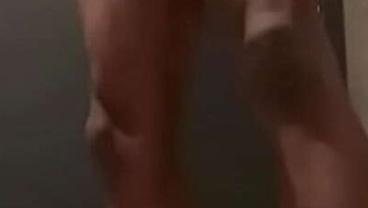 Big Black Cock Public Gym Masturbation