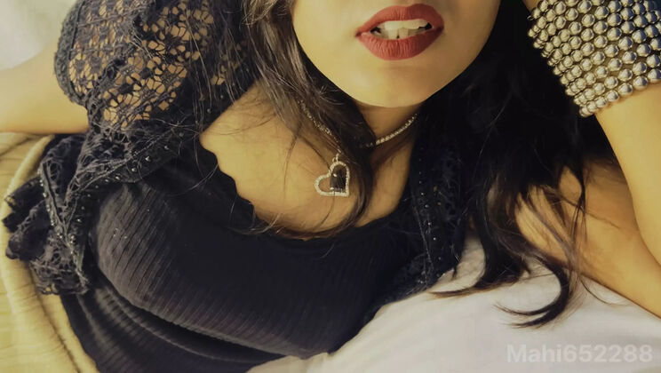 Mahi 2224 - Hot Step Sister Fucks Hard in Hindi - Hairy Pussy, Doggy Style & Dirty Talk