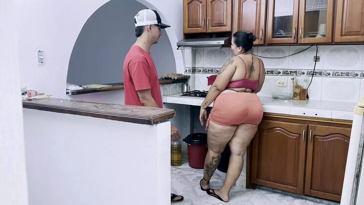 Hot Latina Neighbor Lexly_16 Fucks Me in Her New House - Big Tits, Big Cock, and Doggy Style