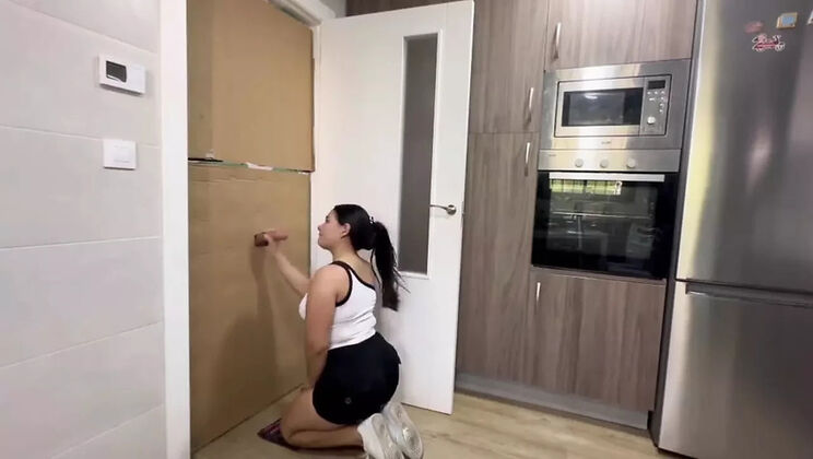 Hot Indian Teen SashaSweet Sucks Dick - Amateur Blowjob & Face Fuck