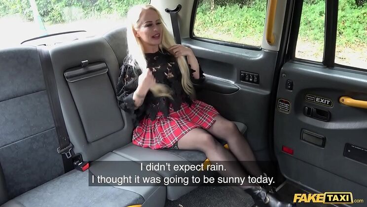 Fake Taxi Blonde MILF Petite Princess Eve Sucks & Fucks Big Cock POV