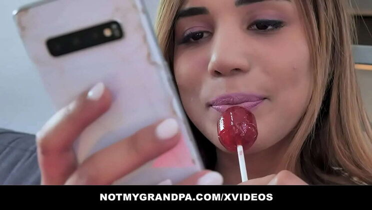 Alita Lee Gets a Rough Lesson - Teen with Nice Tits Fucked Hard