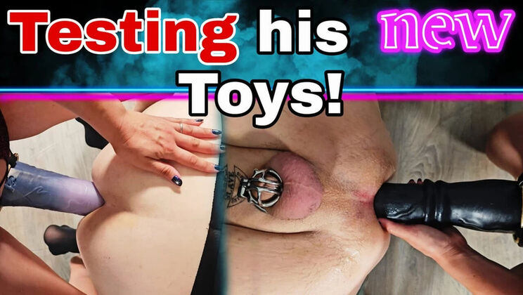 Training Zero's Anal Pegging Marathon: Testing Her Huge New Toys in Hardcore BDSM Slave Play - Real Homemade MILF Action!