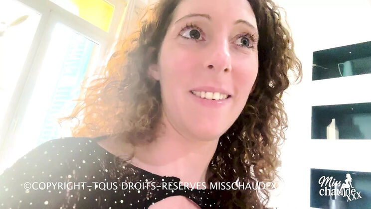 Misschaudexxx Hot Amateur Blowjob & Handjob with Big Natural Tits in Lingerie