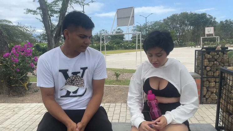 Sexy Stepsister Jogging Fuck - Hardcore Anal & Pussy Eating with ManuelaAlvarez